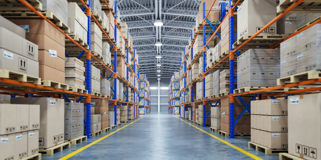 Zone de stockage et logistique